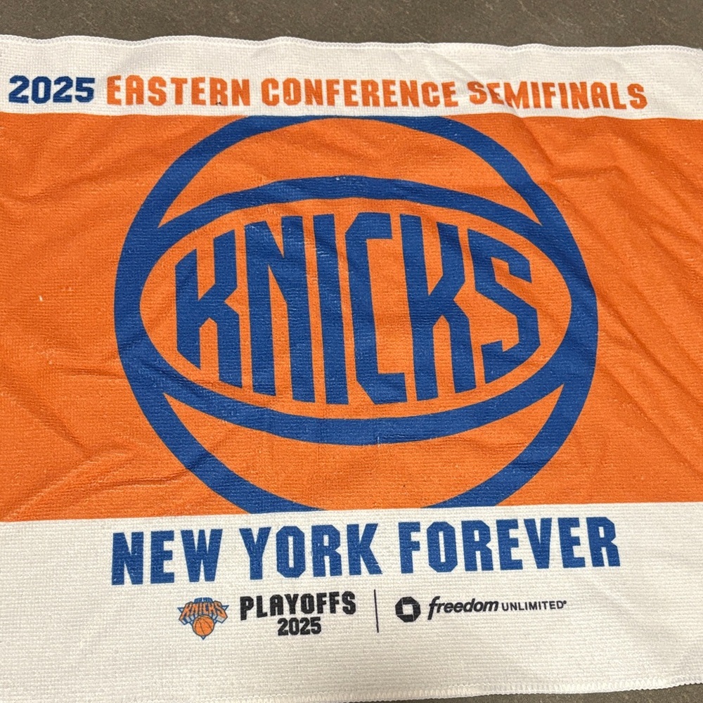 New York Knicks 2025 Eastern Conference Semifinals Rally Towel